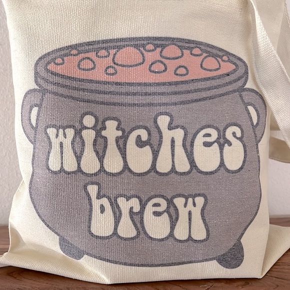 Halloween Handmade Canvas Tote Bag - Picture 5 of 9